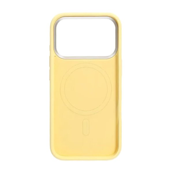 iPhone 17 Pro Max Cover Silikone MagSafe Gul