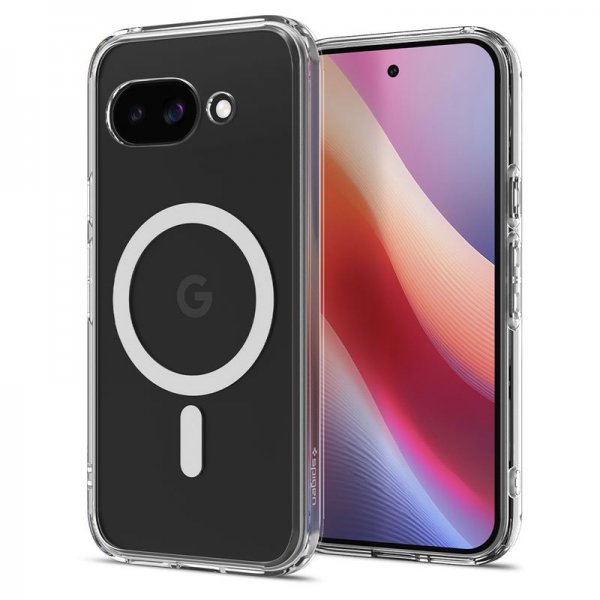 Spigen Google Pixel 9a Cover Ultra Hybrid MagFit Clear White