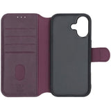 Rvelon iPhone 17 Etui 4 Kortlommer MagSafe Lilla