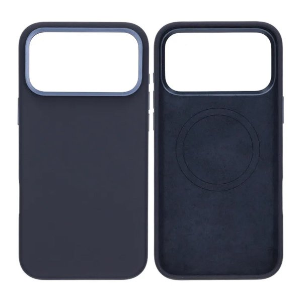 iPhone 17 Pro Max Cover Silikone MagSafe Blå