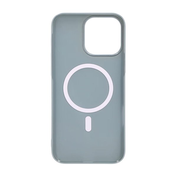 iPhone 16 Pro Max Cover TPU MagSafe Blank Blå