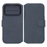Rvelon iPhone 17 Pro Max Cover 4 Kortrum MagSafe Blå