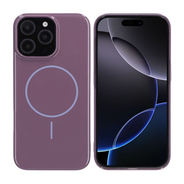 iPhone 16 Pro Max Cover TPU MagSafe Blank Lilla