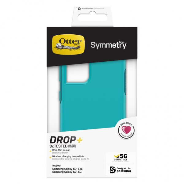 Otterbox Samsung Galaxy S21 Cover Symmetry Series Rock Candy Blue