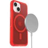 Otterbox iPhone 13 Mini Cover Symmetry Plus Clear In The Red