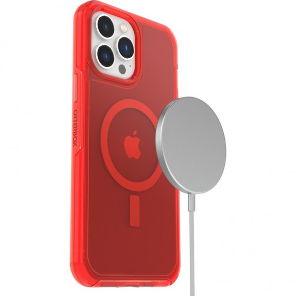 Otterbox iPhone 13 Pro Max Cover Symmetry Plus Clear In The Red