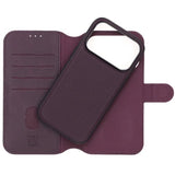 Rvelon iPhone 17 Pro Max Cover 4 Kortrum Aftagelig Skal Lilla