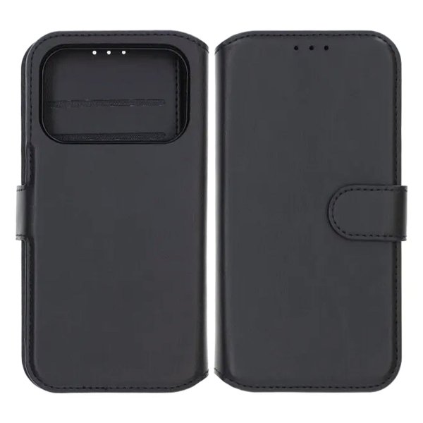 Rvelon iPhone 17 Pro Etui 4 Kortlommer Aftageligt Cover Sort