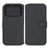 Rvelon iPhone 17 Pro Etui 4 Kortlommer Aftageligt Cover Sort
