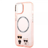 Karl Lagerfeld iPhone 14 Plus Cover Karl & Choupette MagSafe Rosa