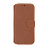 Rvelon iPhone 17 Pro Max Cover 4 Kortrum Aftagelig Skal Brun