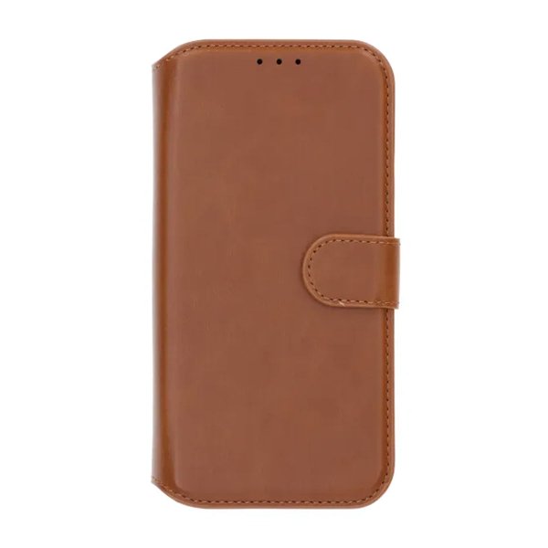 Rvelon iPhone 17 Pro Etui 4 Kortlommer Aftageligt Cover Brun