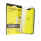 Copter iPhone 14 Skærmbeskyttelse Exoglass Curved Fullglue Black