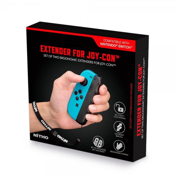 Nitho Extender til Nintendo Switch Joy-Con 2-pak