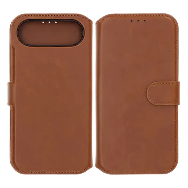 Rvelon iPhone Air Cover Magnetisk Aftagelig Skal Brun