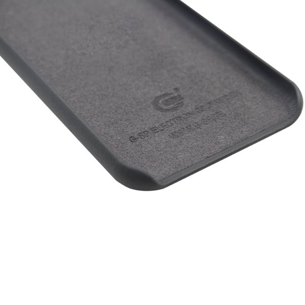 iPhone X/iPhone Xs Cover Læder Grå