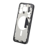 Midterramme med smådele til iPhone 15 Pro Max - Sort Titanium OEM
