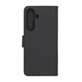 Samsung Galaxy S25 FE Cover med Kortlomme og Stativfunktion Sort