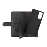 Gear Samsung Galaxy S22 Ultra Cover 7 Kortlommer Aftageligt Etui Sort