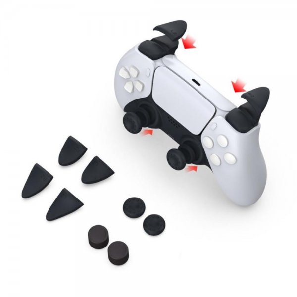 8 dele Grip-sæt til PlayStation 5-controller