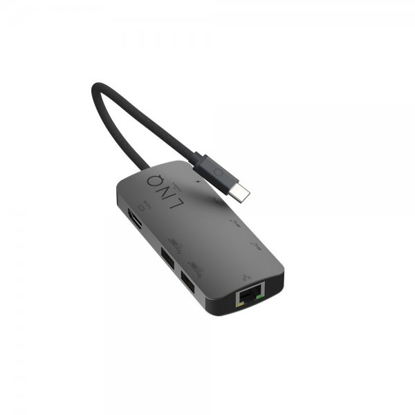LINQ by Elements 8 i 1 Pro 8K USB-C Multiport Hub