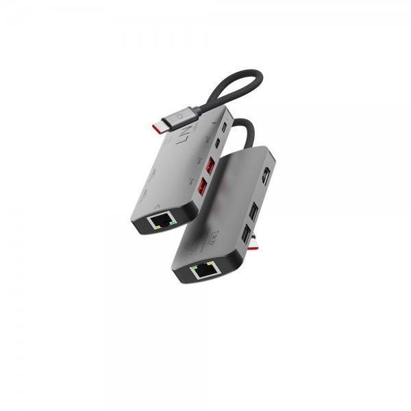 LINQ by Elements 8 i 1 Pro 8K USB-C Multiport Hub