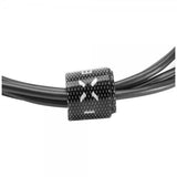 Fixed Kabel USB-A till USB-C 2m Sort