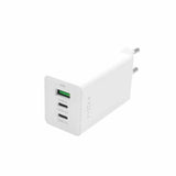 Fixed GaN rejseoplader USB-A & 2xUSB-C 65W