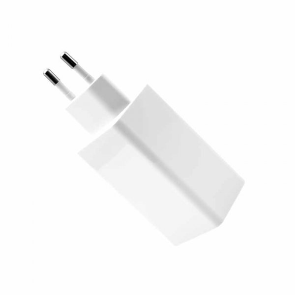 Fixed GaN rejseoplader USB-A & 2xUSB-C 65W