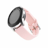 Fixed Samsung Galaxy Watch 20mm Armbånd Silikone Rem Rosa