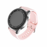Fixed Samsung Galaxy Watch 20mm Armbånd Silikone Rem Rosa