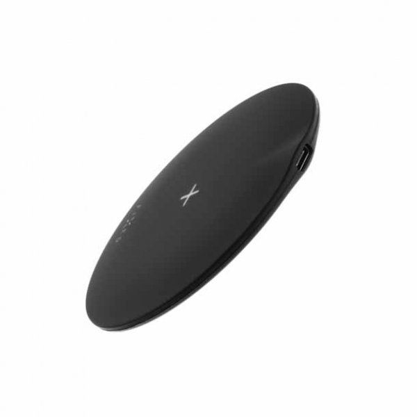 Fast Trådløs Oplader SlimPad 15W Sort