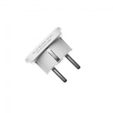 Fast Rejseadapter Schuko EU/Verden Hvid