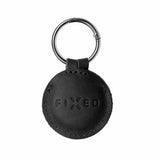Fixed Apple AirTag Holder Real Leather Keychain Case Sort