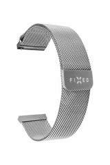 Fixed Samsung Galaxy Watch 22 mm Armbånd Mesh Strap Sølv