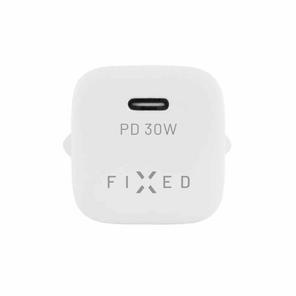 Fixed Laddare Mini PD Travel Charger USB-C 30W Hvid