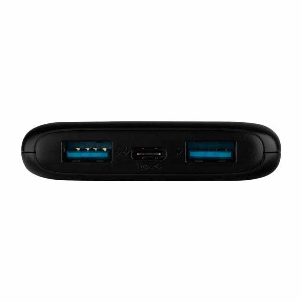 Fixed Powerbank Zen 10 20W 10 000 mAh USB-C 2xUSB-A Sort