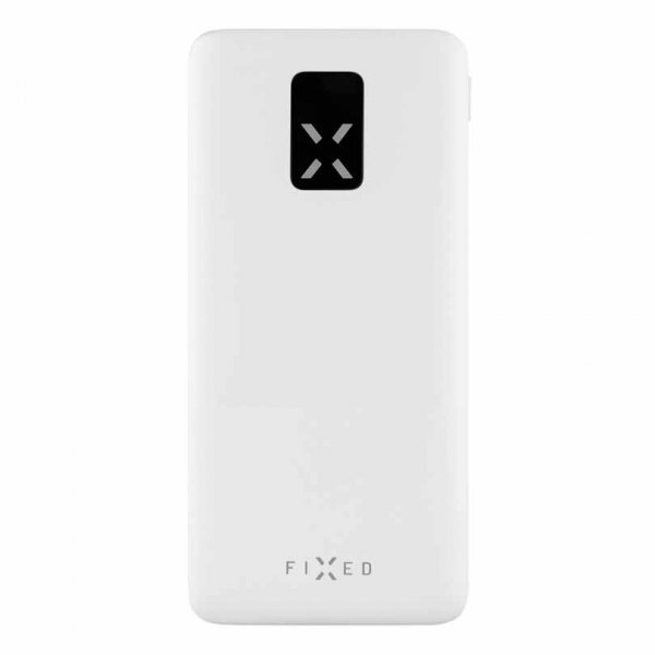 Fixed Powerbank Zen 10 20W 10.000 mAh USB-C 2xUSB-A Hvid