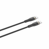 Fixed Kabel METAL Series USB-C/USB-C 0.5m Sort