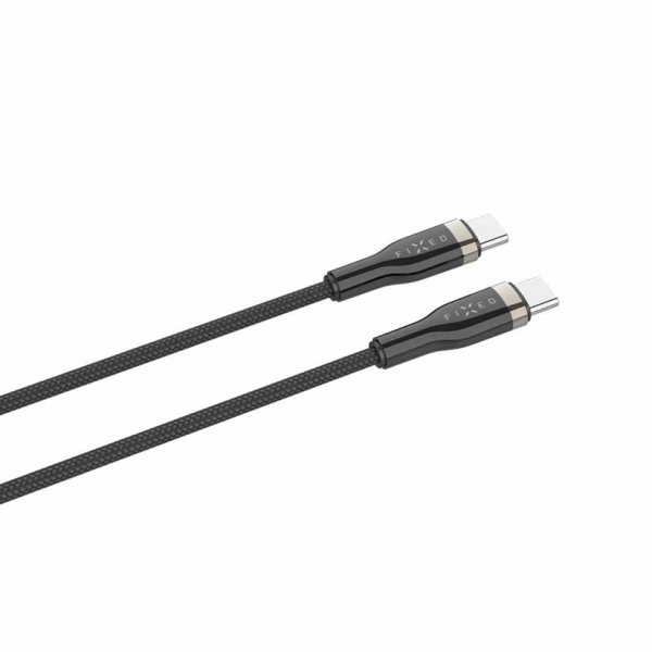 Fixed Kabel METAL Series USB-C/USB-C 2m Sort