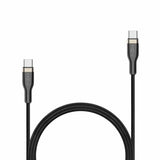 Fixed Kabel METAL Series USB-C/USB-C 0.5m Sort