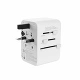 Fixed Laddare Rejseadapter USB-A/USB-C 65W