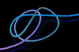 Fast kabel Lysende RGB LED USB-C til USB-C 1.2m