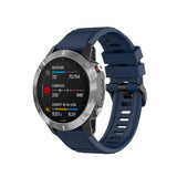 Fast Garmin QuickFit 26mm Armbånd Silikonerem Blå