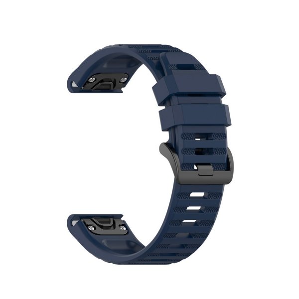 Fast Garmin QuickFit 26mm Armbånd Silikonerem Blå
