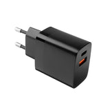 Fixed Oplader 2xUSB-A 17W Sort