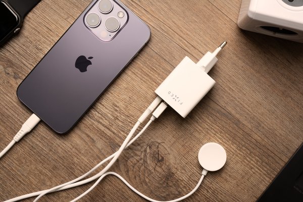 Fixed Oplader Dual Port 45W USB-C PD & USB-A