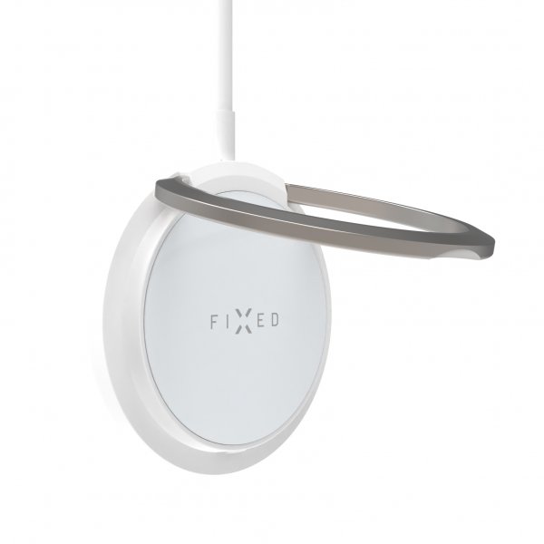 Fast Trådløs Oplader MagPad Wireless Charger MagSafe Hvid