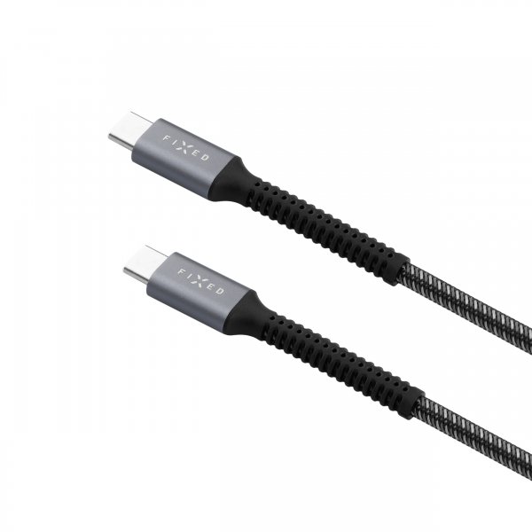 Fast Kabel Armor 240W USB-C 1.2m Grå