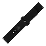 Repareret Samsung Galaxy Watch 20mm Armbånd Silikone Sporty Rem Sort